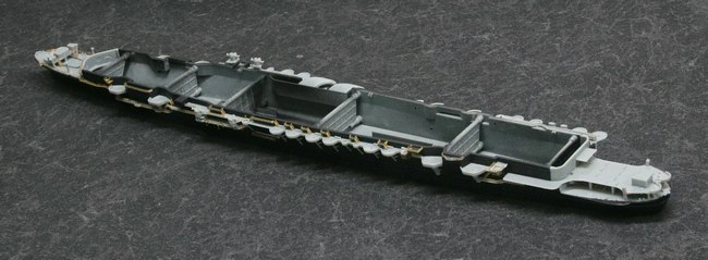 1/700航空母艦『瑞鶴』マリアナ沖海戦時：純正エッチングパーツ取付