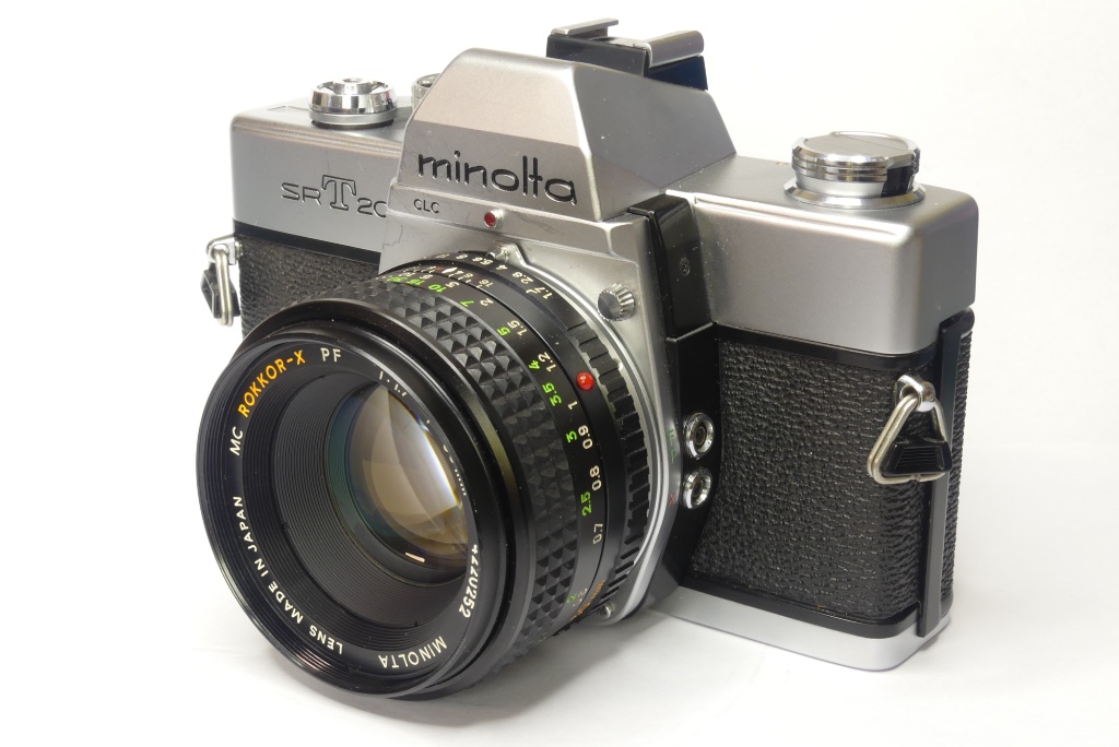 Minolta SRT-200 SLR Camera MCX Rokkor X 50mm f1.7 - High 5 Cameras