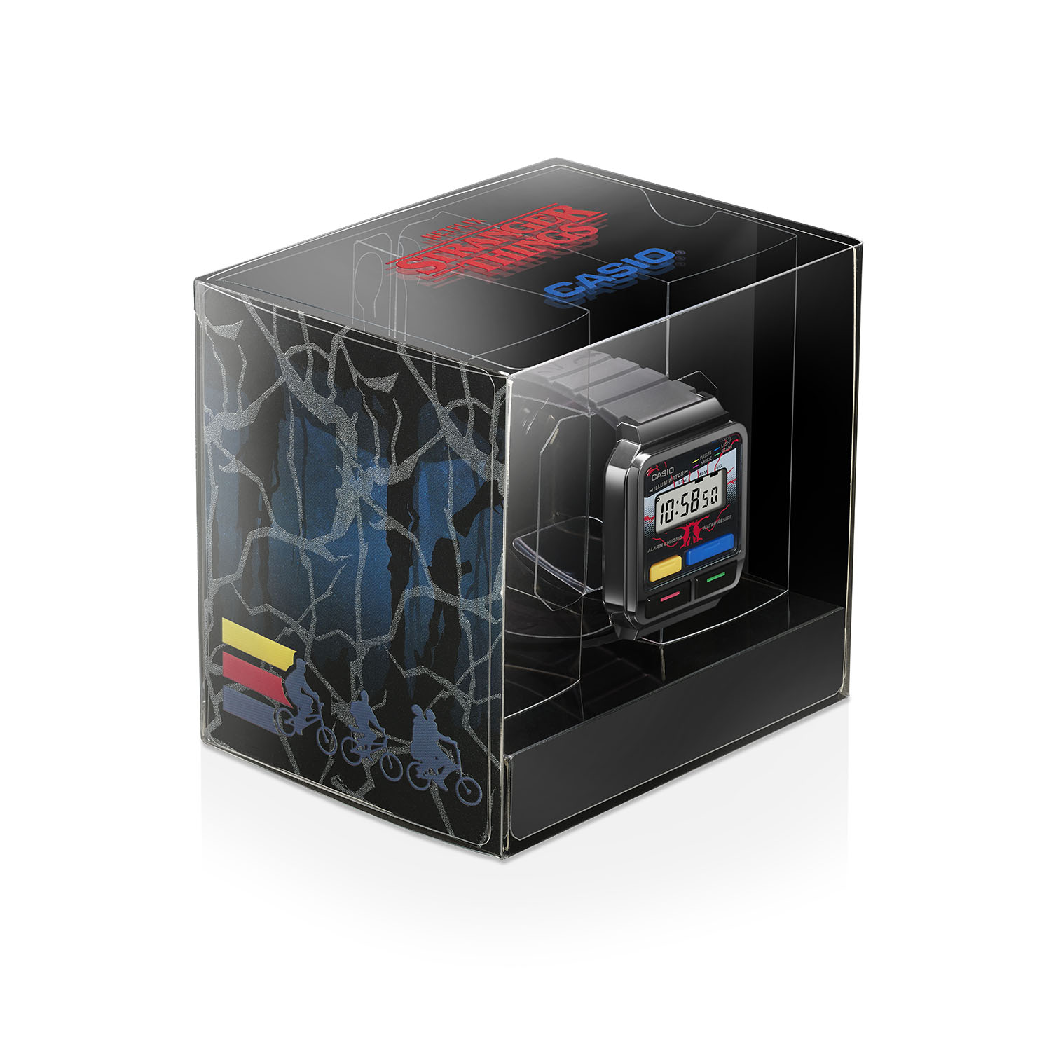 CASIO、『ストレンジャー・シングス』とのコラボデジタルウォッチ発売