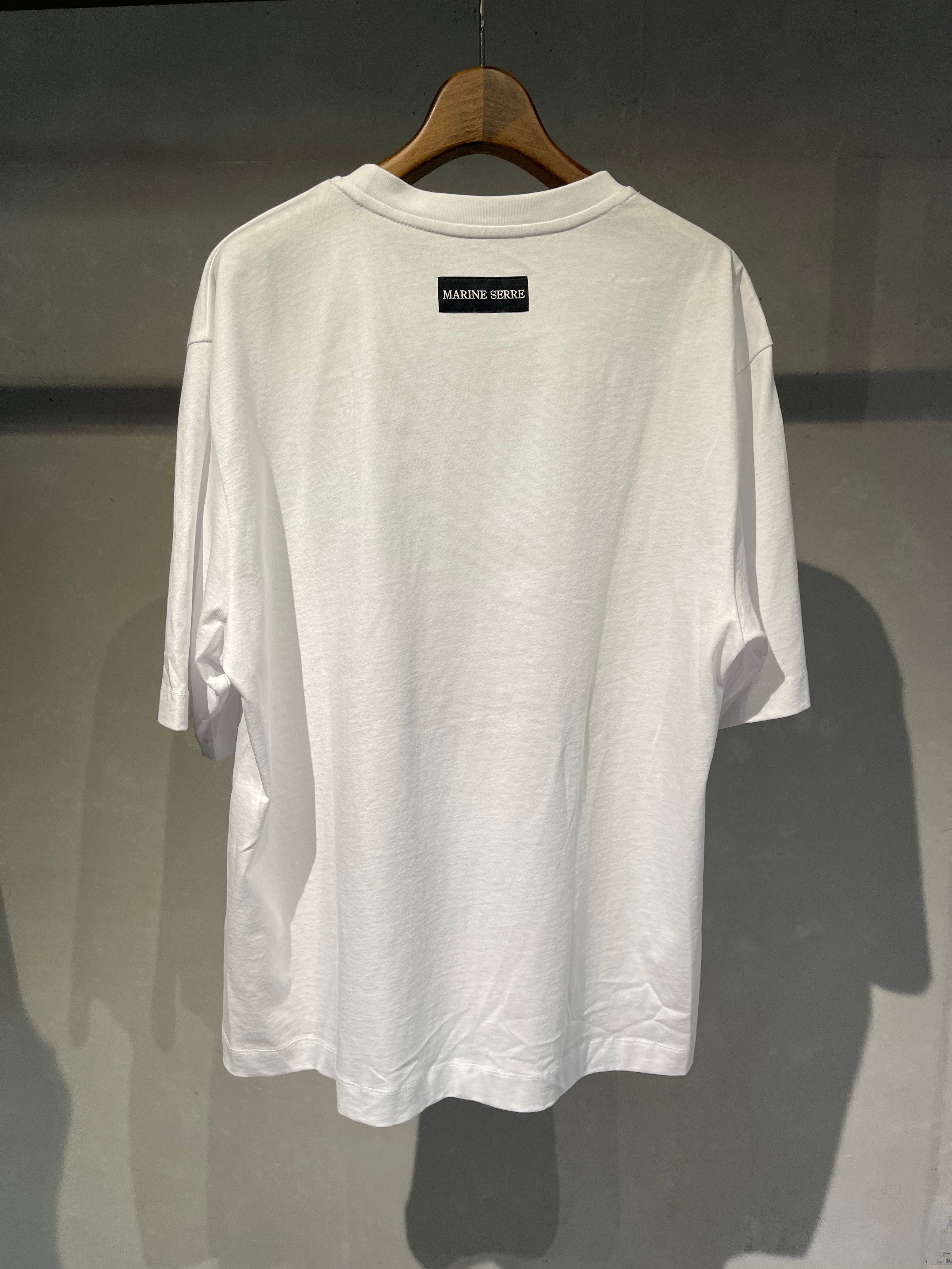 Marine Serre Tシャツ ホワイト – HIGHPHEN