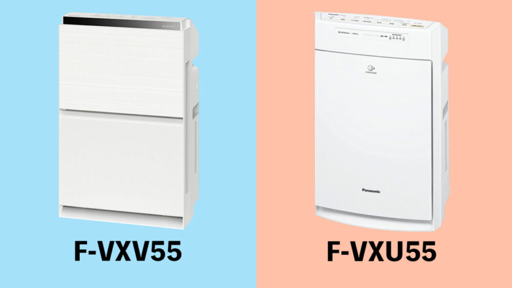 Panasonic 加湿 空気清浄機 F-VC55XV ホワイト ナノイーX4.8兆」加湿