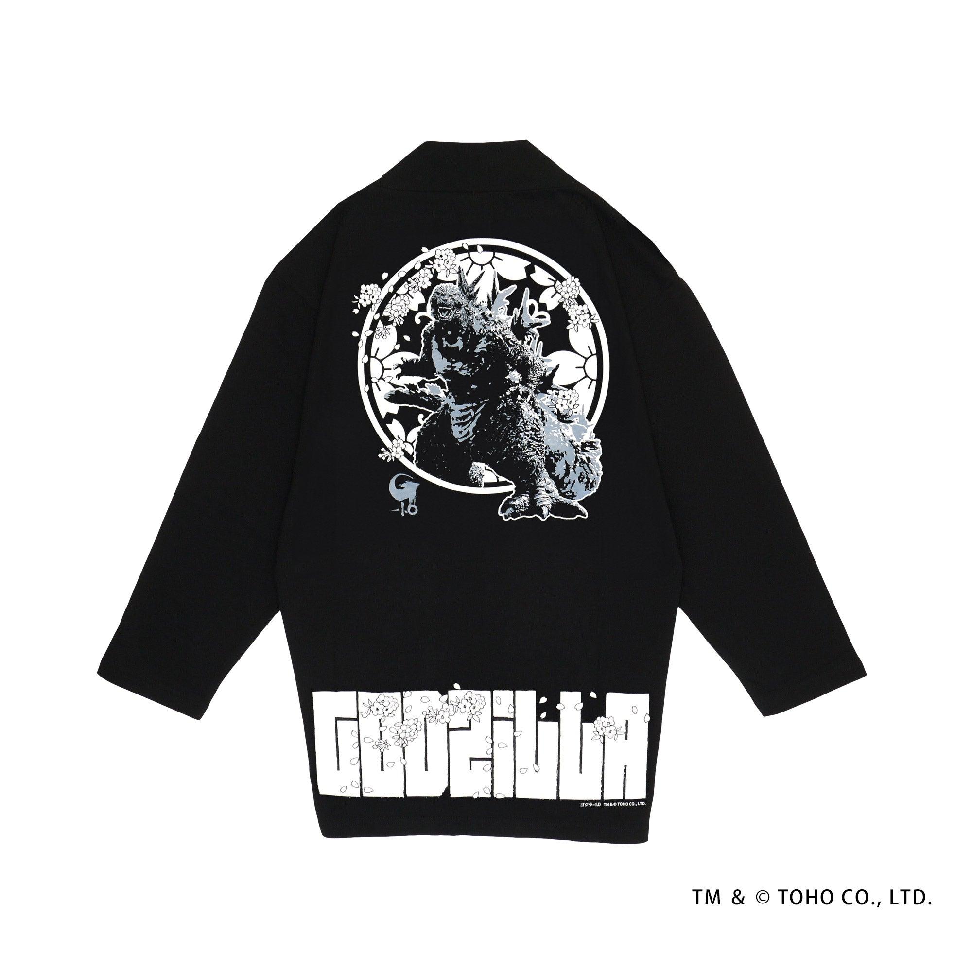 ゴジラ 火消魂 桜UV 半纏 | Godzilla HiKESHi SPiRiT Sakura UV Hanten