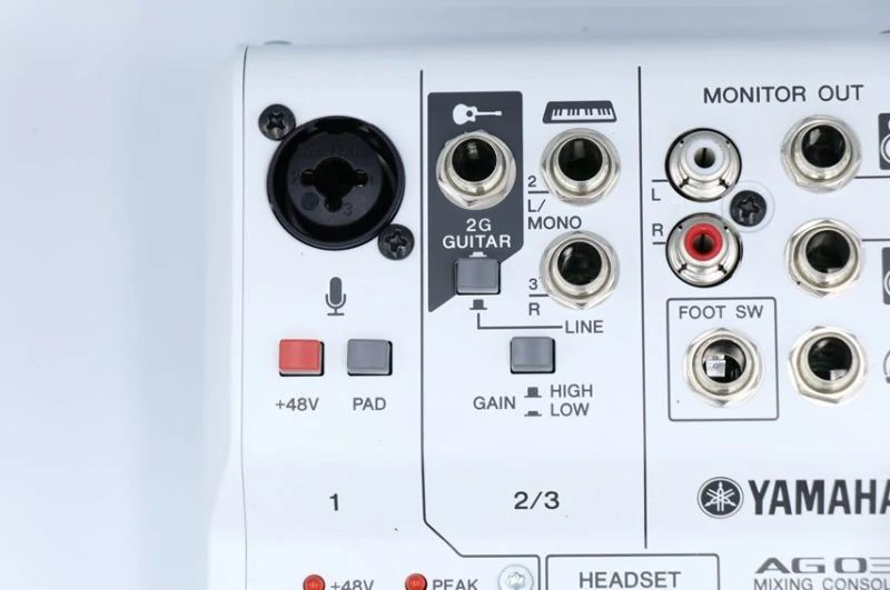 YAMAHA AG03をレビュー。実況・配信に便利なミキサー型オーディオ
