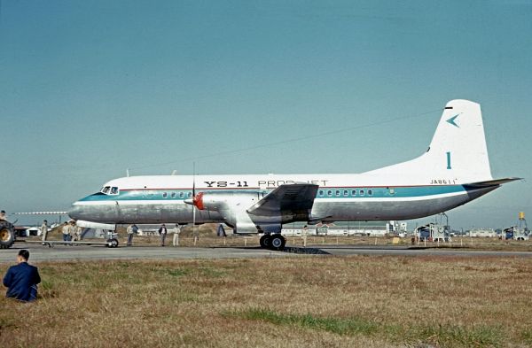 YS-11試作1、2号機の経歴