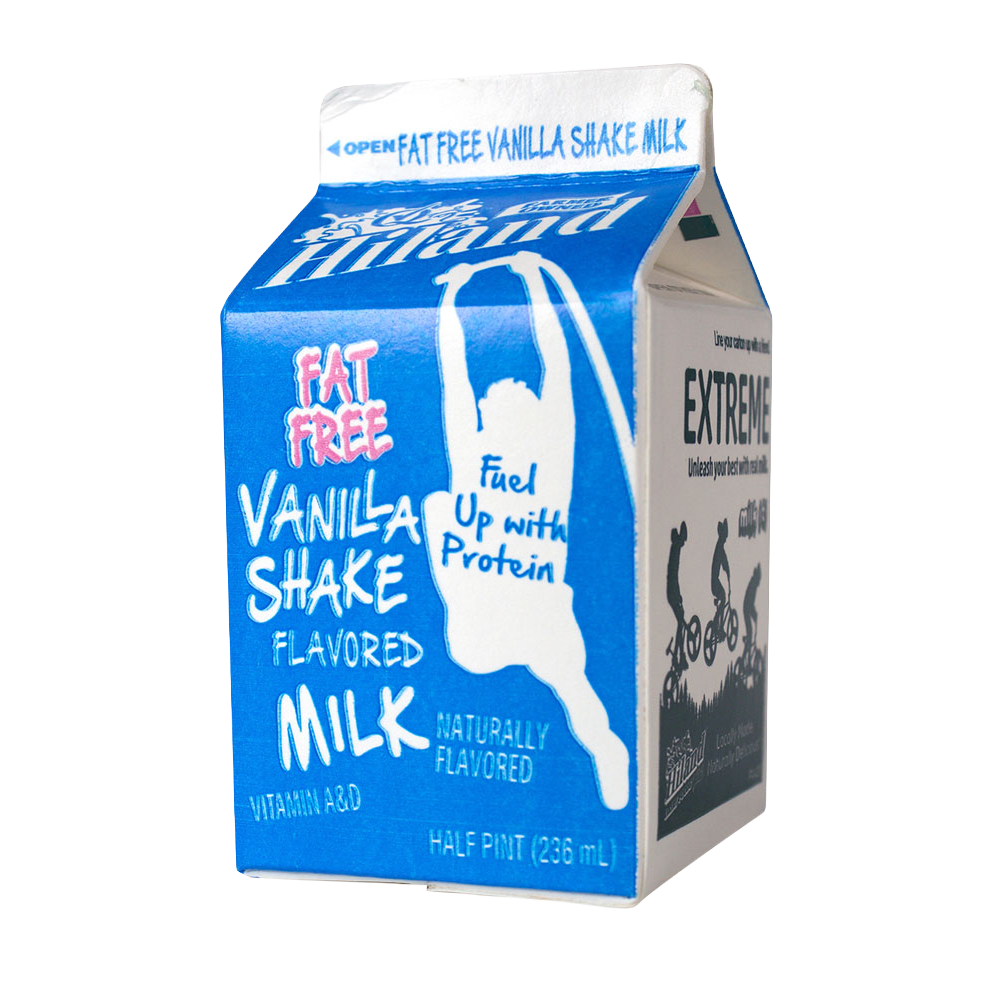 Hiland Fat Free Vanilla Shake Flavored School Milk – Hiland Dairy