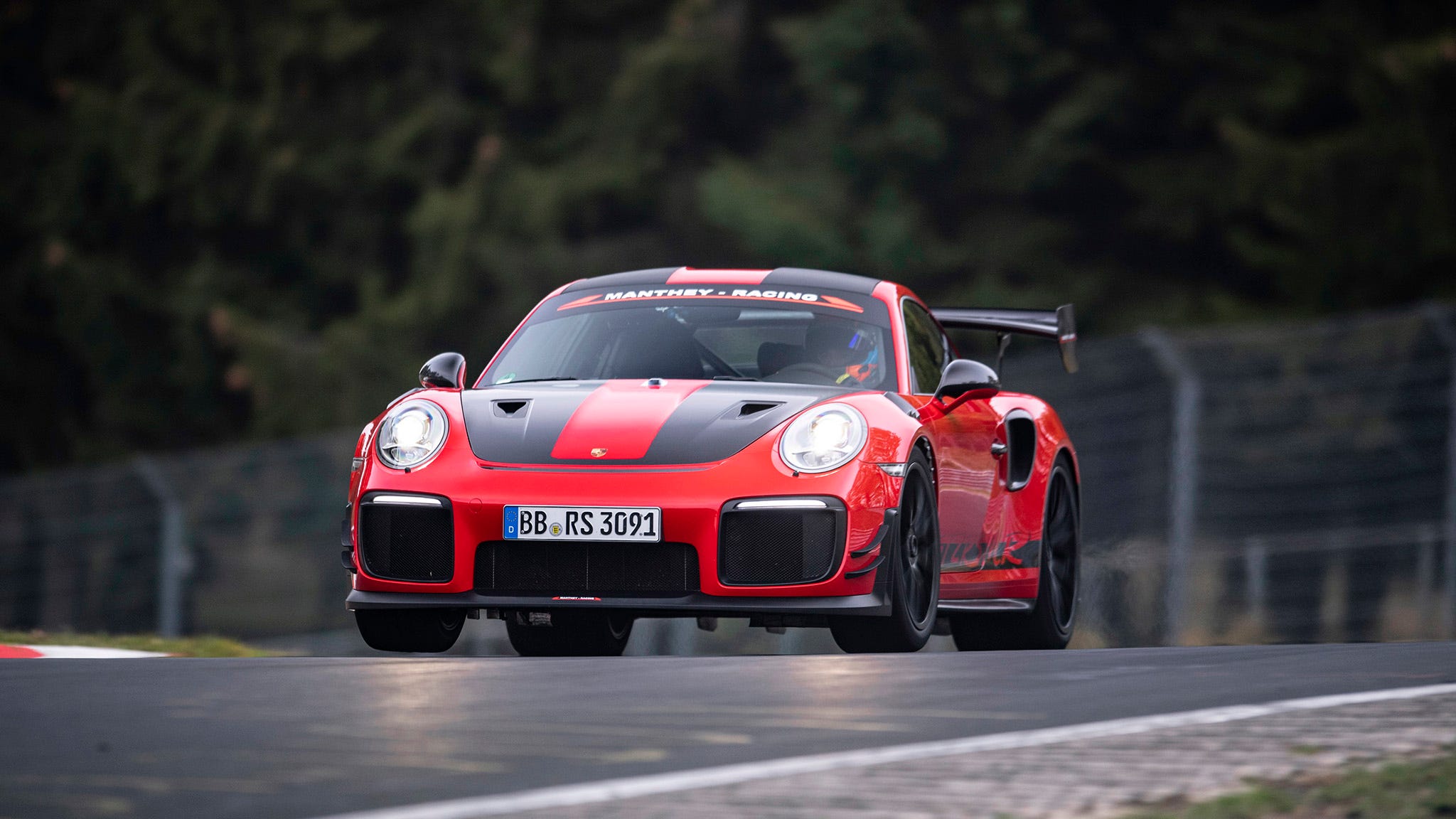 A Porsche 911 GT2 RS Beat the Lamborghini Aventador SVJ's