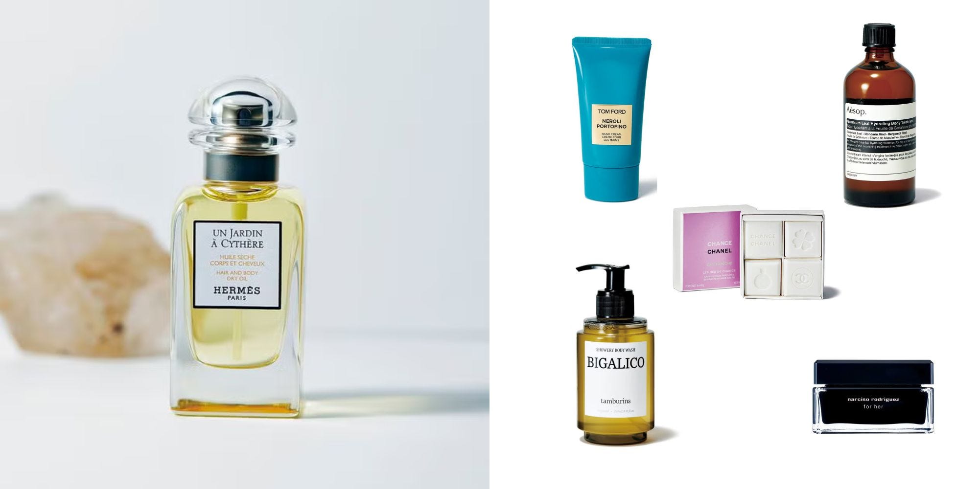 シャネル、エルメス、タンバリンズetc. バス＆ボディケアアイテムで