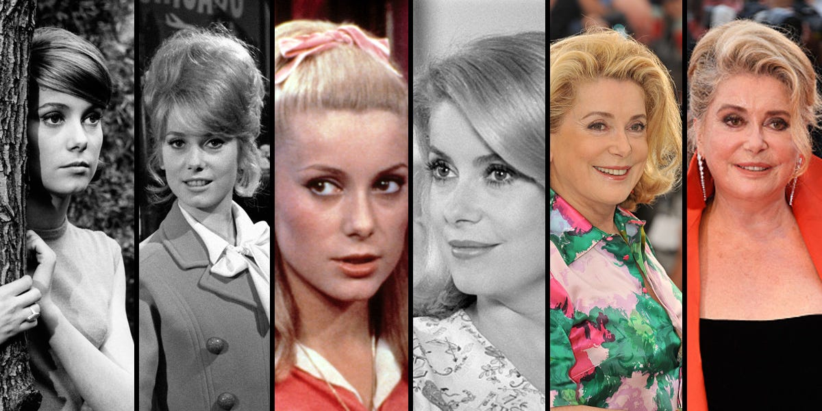 祝82歳！カトリーヌ・ドヌーヴの17歳から現在までのヘアメイク遍歴