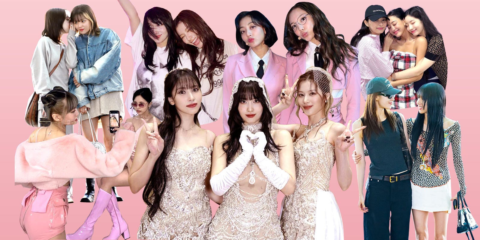 TWICEメンバーの仲良し友情ギャラリー／ミサモ／ミチェン／ナモ／野望