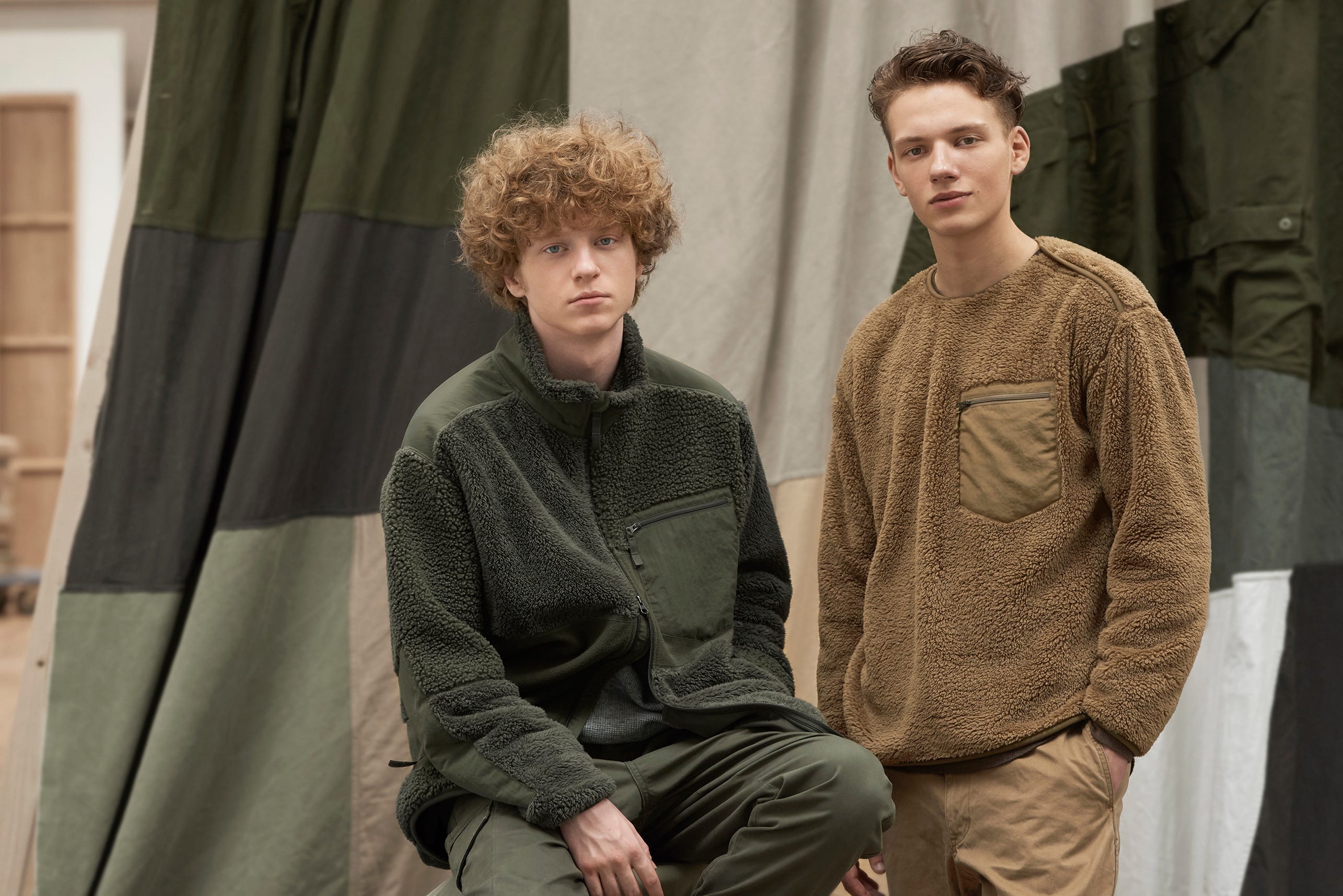 Shop Uniqlo x Engineered Garments Fleece Jacket Collaboration for Fall