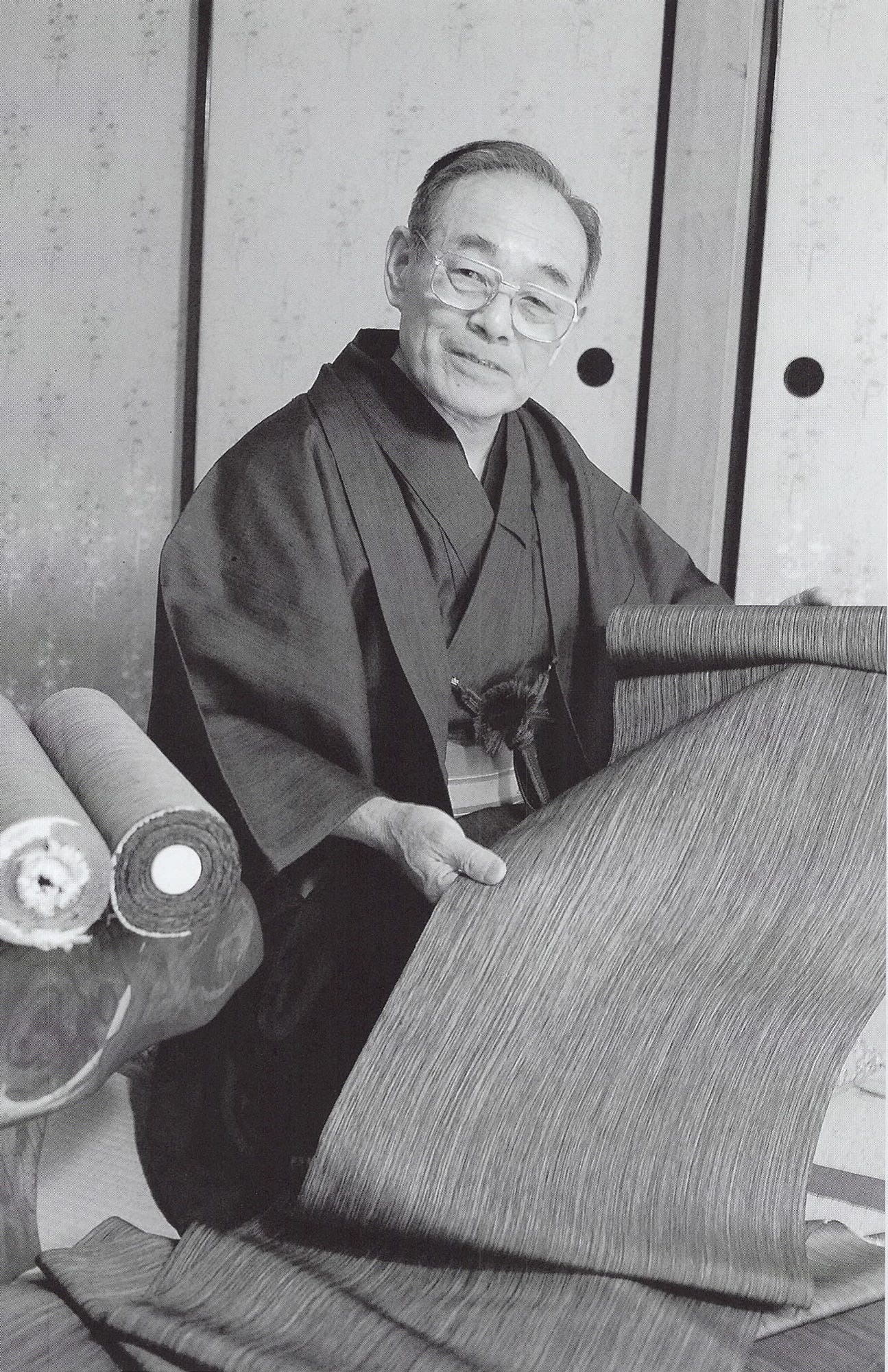 小説家・立松和平が訪ねた染織家 ─ 精好仙台平・甲田綏郎さん