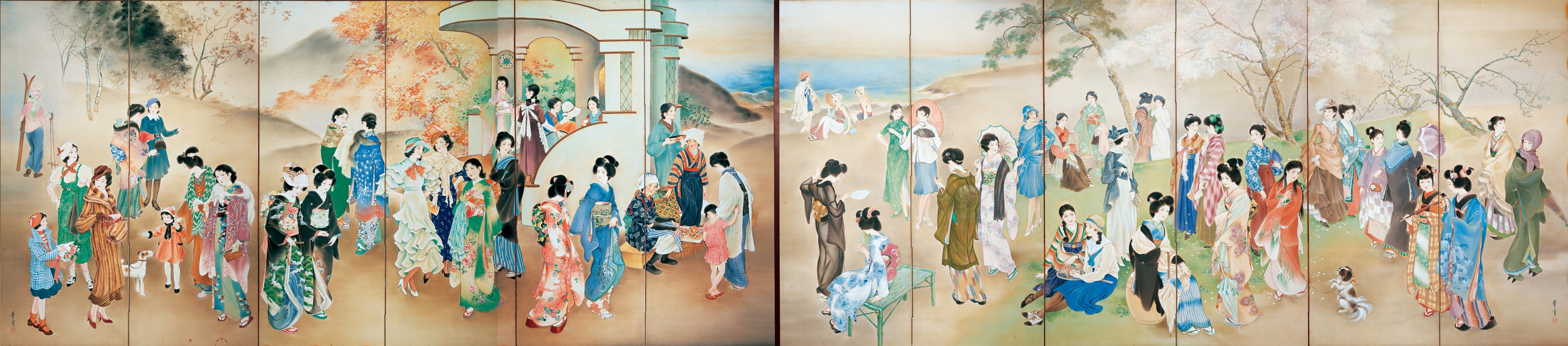 大正ロマンの着物を解説｜高畠華宵のファッション絵巻に描かれた花嫁と