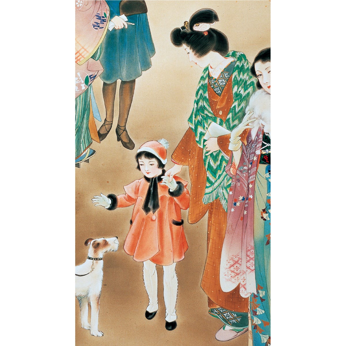 大正ロマンの着物を解説｜高畠華宵のファッション絵巻に描かれた丸髷の