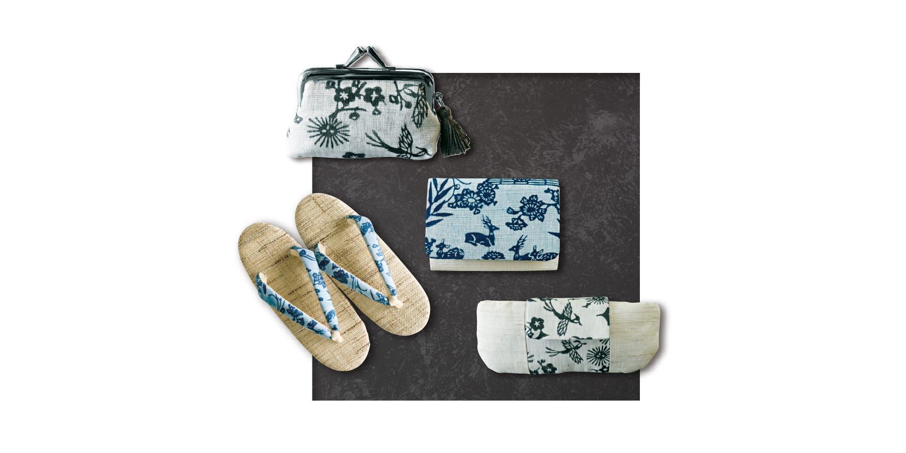 伊勢半本店」岩田俊彦さんの紅板。モダンな漆細工のケースに入った伝統