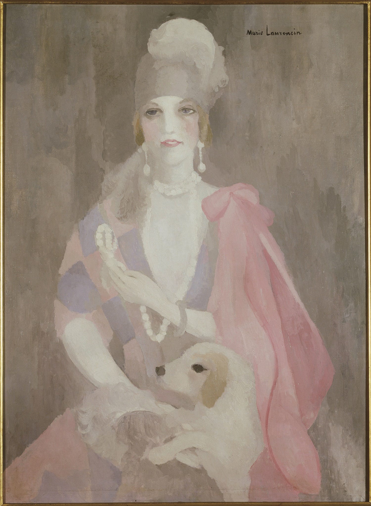 京都で1920年代パリの芸術界を展覧「マリー・ローランサンとモード」