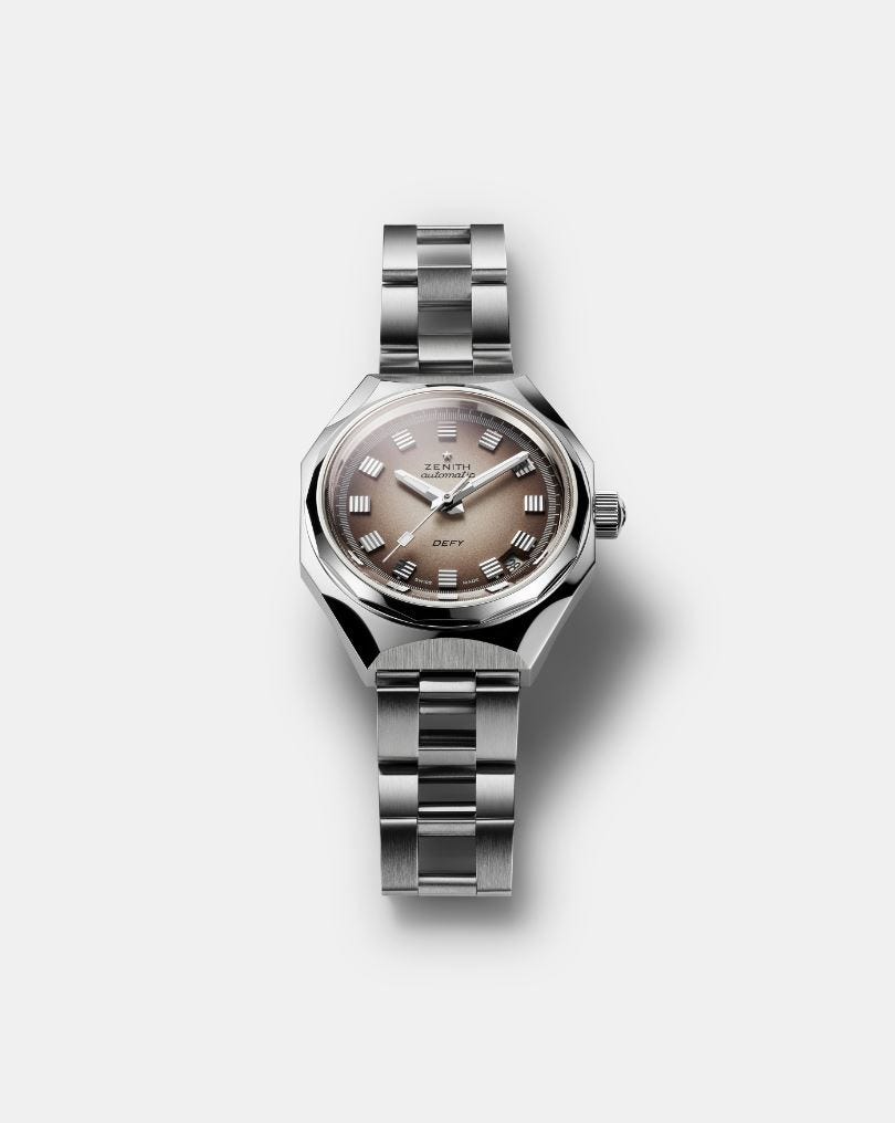 ゼニス、1969年発表の「デファイ」を復刻 ――「デファイ リバイバル A3642」