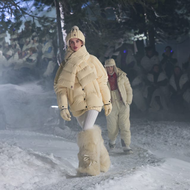 The Moncler Grenoble Show in the Swiss Alps Was Peak Après-Ski