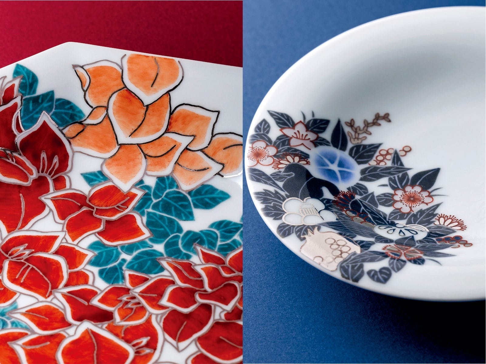 買える“人間国宝”｜井上萬二［白磁］／十四代 今泉今右衛門［色絵磁器］