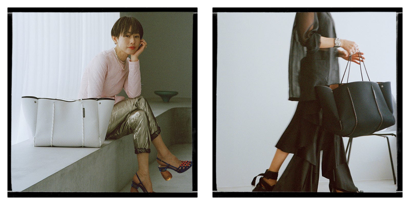 長澤実香さんが選ぶ「ステート オブ エスケープ」のモードなモノトーン