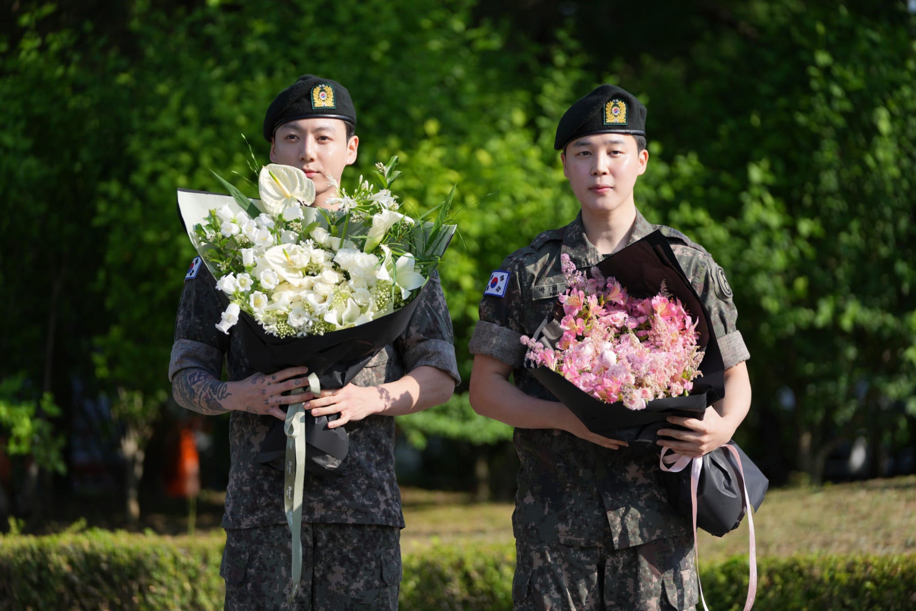 BTS ジミン&ジョングクも除隊！ フォトギャラリーで振り返り【速報