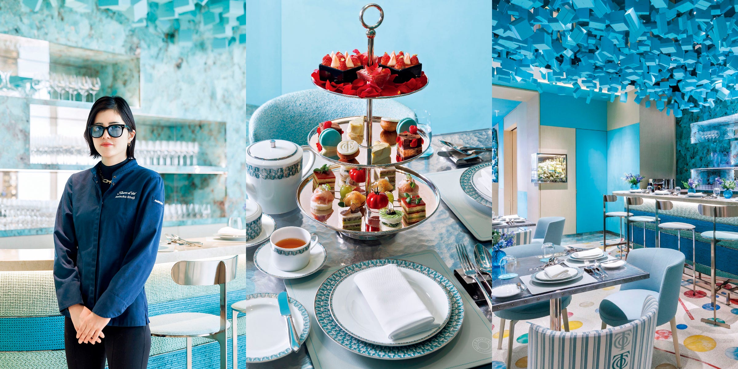 ティファニーで庄司夏子シェフ監修のレシピを味わう、﻿﻿Blue Box Café