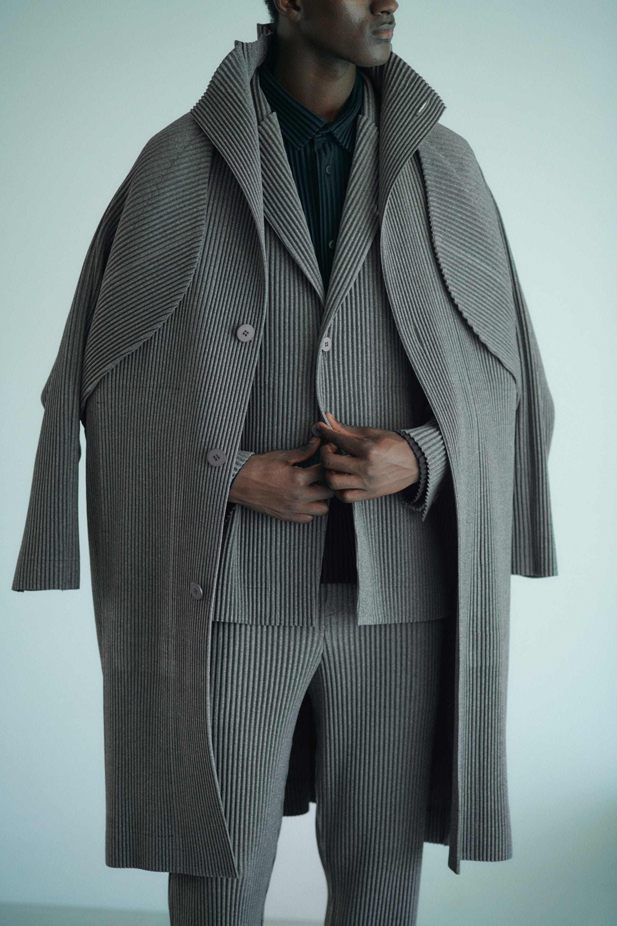 オム プリッセ イッセイ ミヤケ／テーラードの夜明け