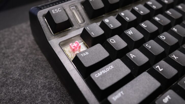 メカニカルキーボード iQunix OG80 をレビュー！ブラックでカッコよい