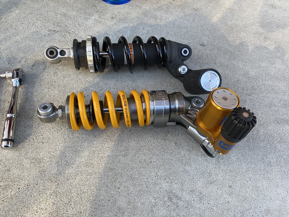 21 CBR600RRのリアサスをOHLINS TTX GPに交換 | Hiroaki's blog