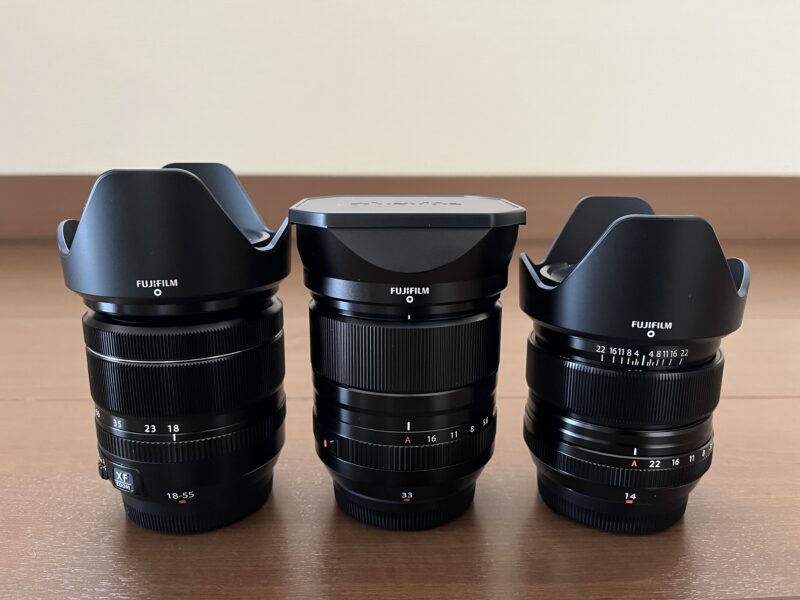 FUJIFILM XF33mmF1.4 R LM WR 我が家に新しい仲間が増えました