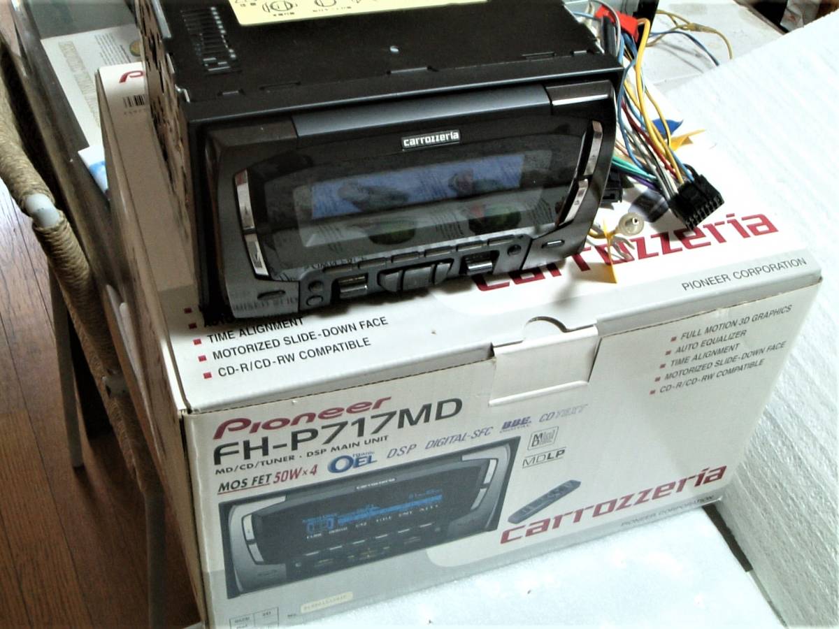 PIONEER Carrozzeria MD / CD / Tuner · DSP main unit FH-P717MD