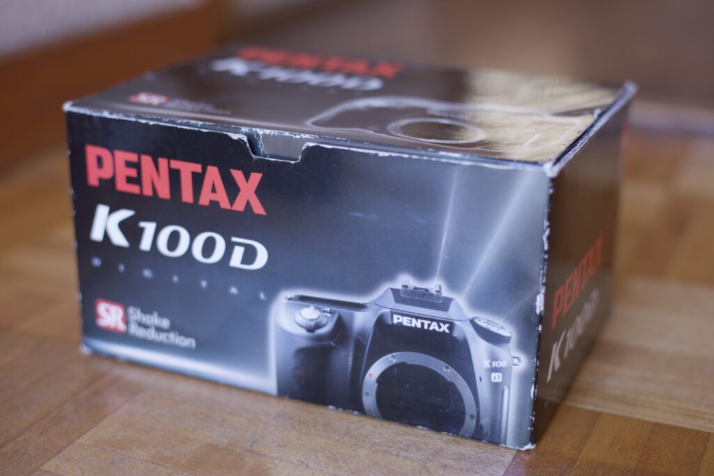 作例】まだまだ使える2006年製の超古い一眼レフ(PENTAX K100D