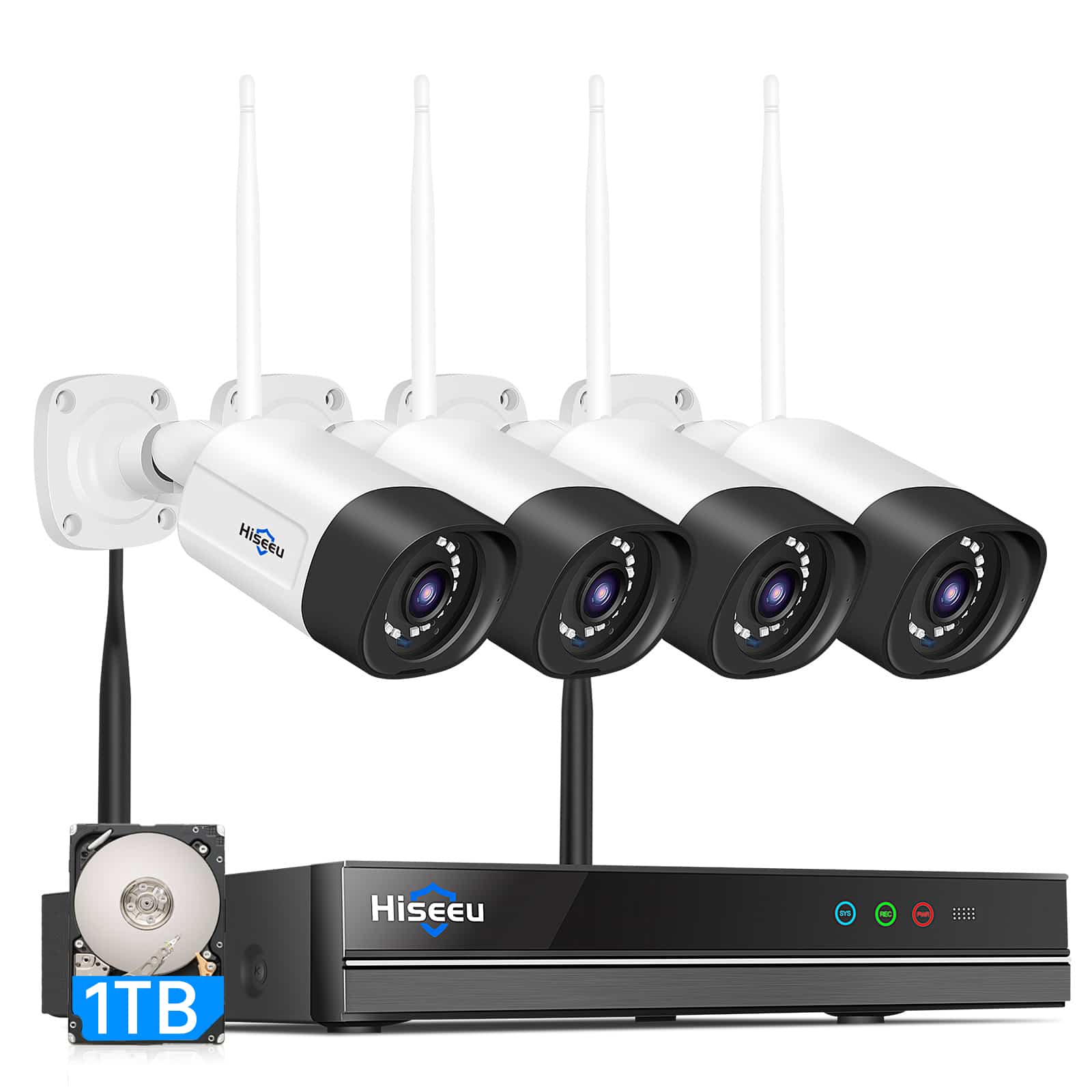 grfxkArloUltra Series 4K UHD 防犯カメラ2台 4K 防犯カメラセット