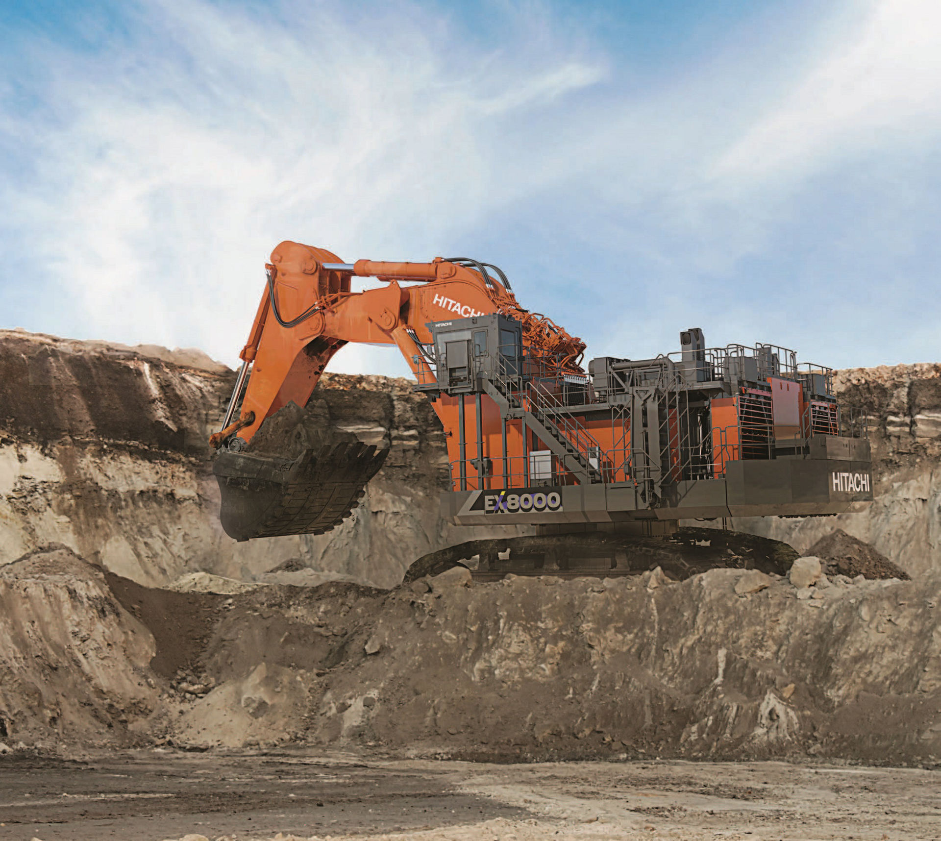 ZX870-5G Large Excavators - Hitachi Construction Machinery MENA