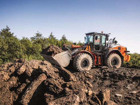 Introducing our largest ZX-7 wheeled excavator – the ZX220W-7