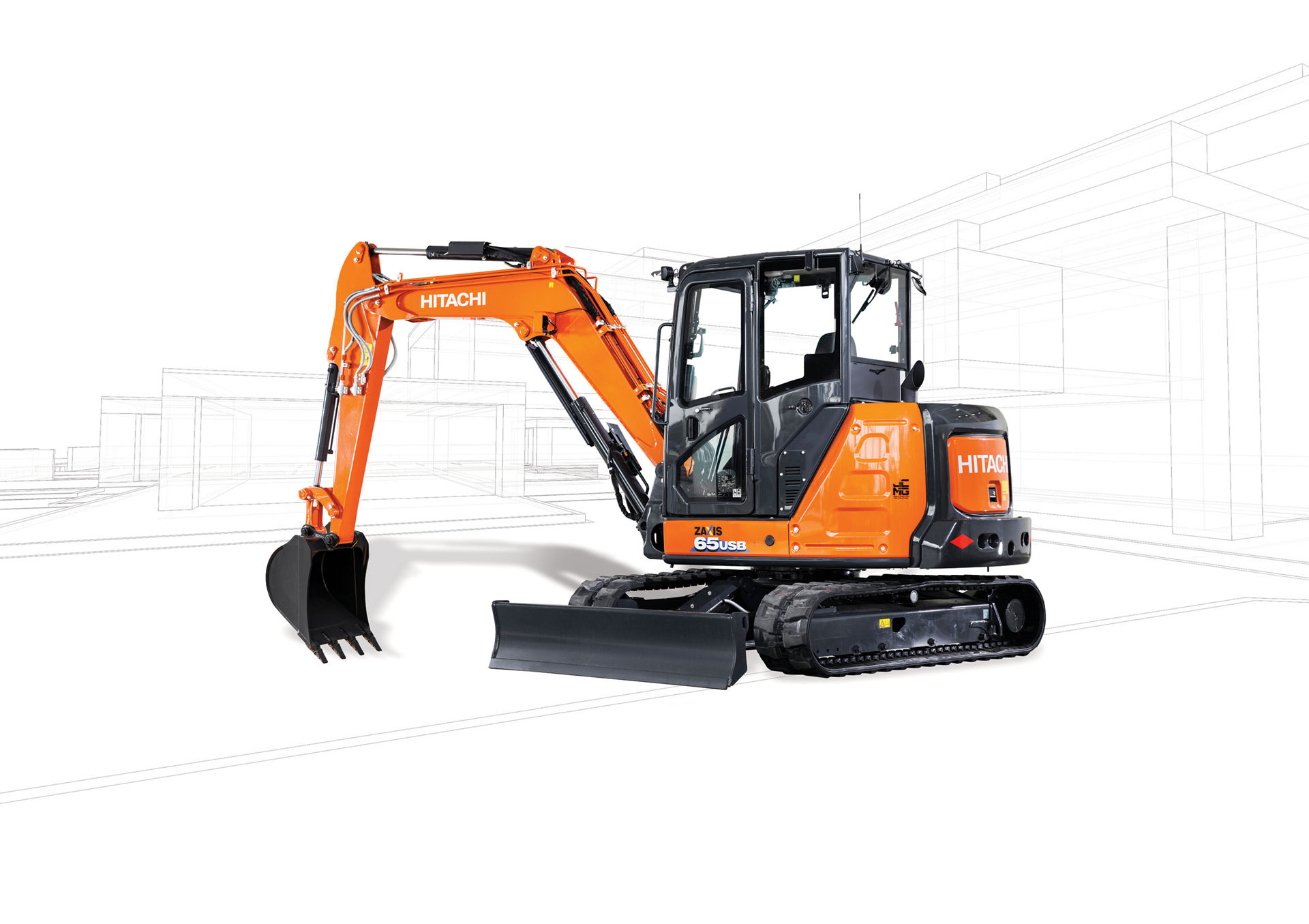 ZX55U-6 Mini Excavators - HitachiCM Europe