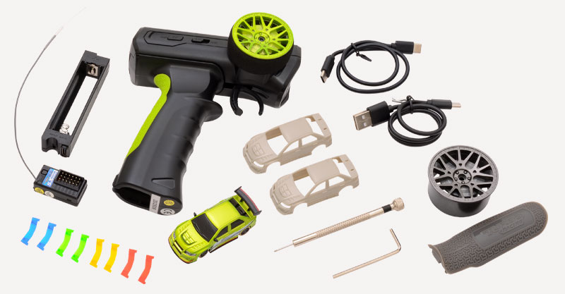 新型送信機と調整機能で、繊細なドリフトを自在に | Hitec Multiplex