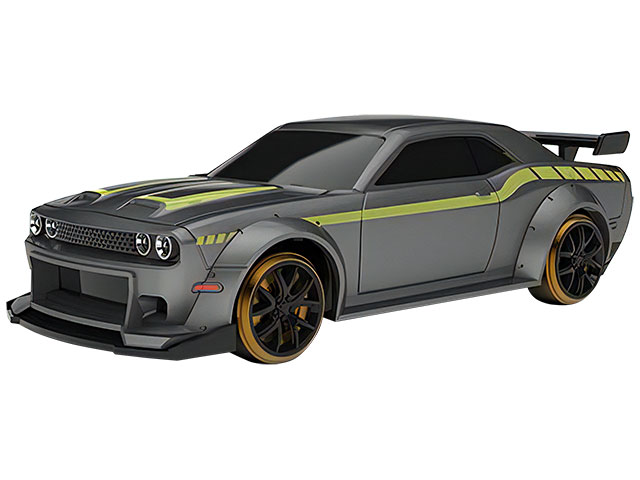 1/76 C65 Silver Gray Drift Car［ 1/76スケール C65シルバーグレー