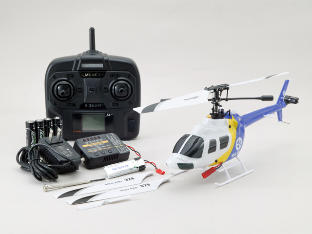 2.4GHz 4ch 小型電動ヘリコプター BELL 206 | Hitec Multiplex Japan Inc.