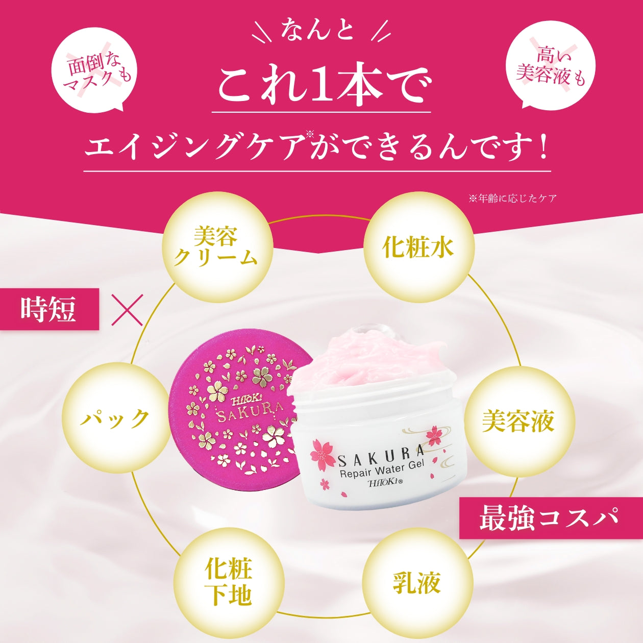 Sakura Repair Water Gel – HiToKi