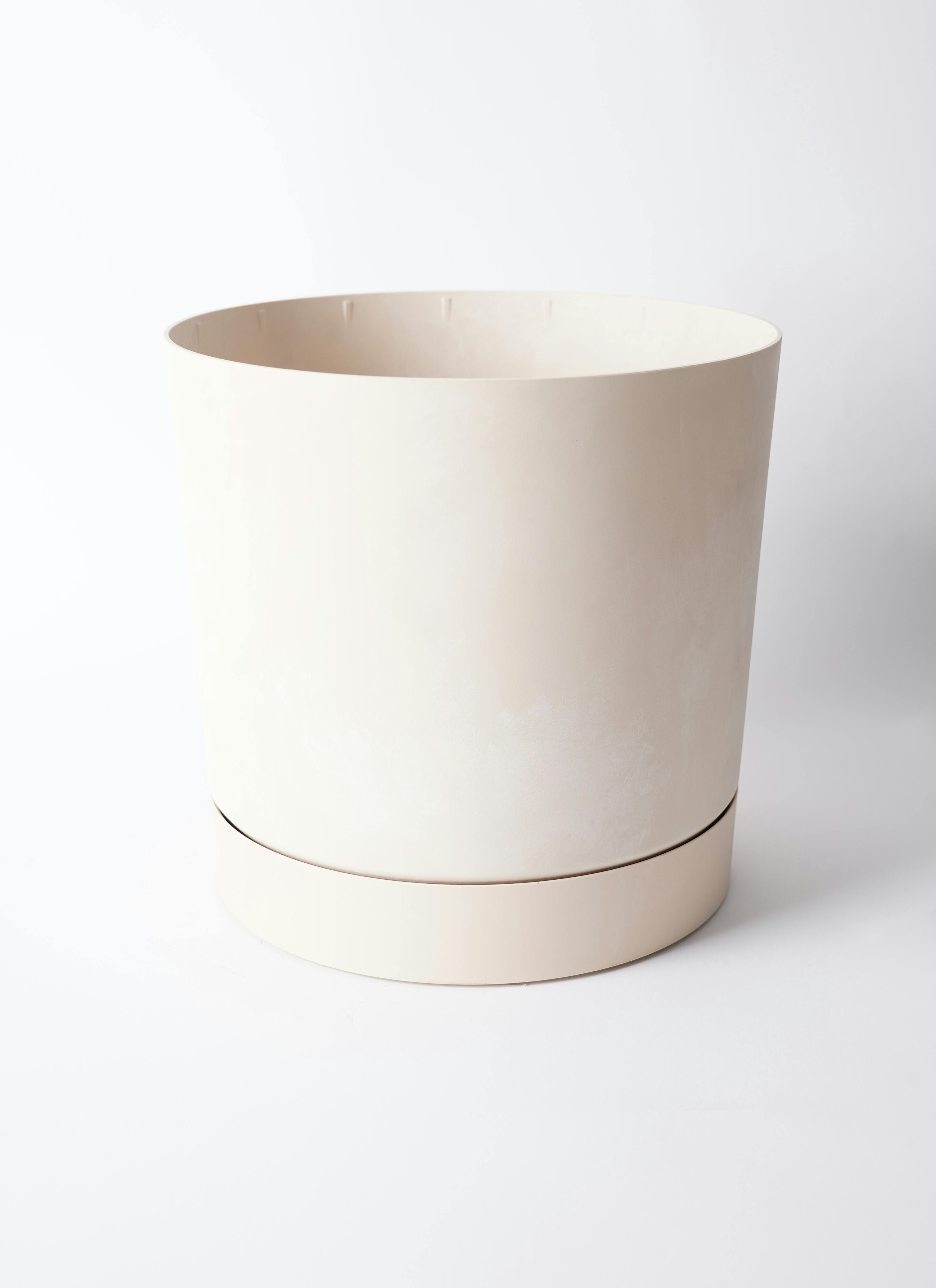 鉢カバー プロスパー トゥーボ 8号鉢用 クリーム #KONTON PP-TU1C35E