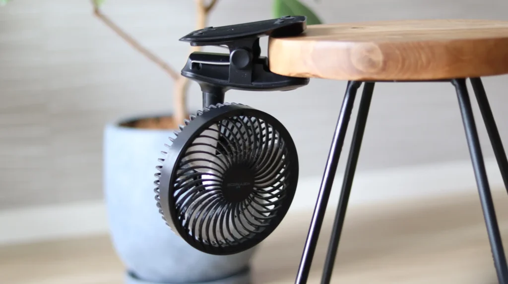 アガベと塊根植物におすすめのサーキュレーターはコレ！『keynice USB