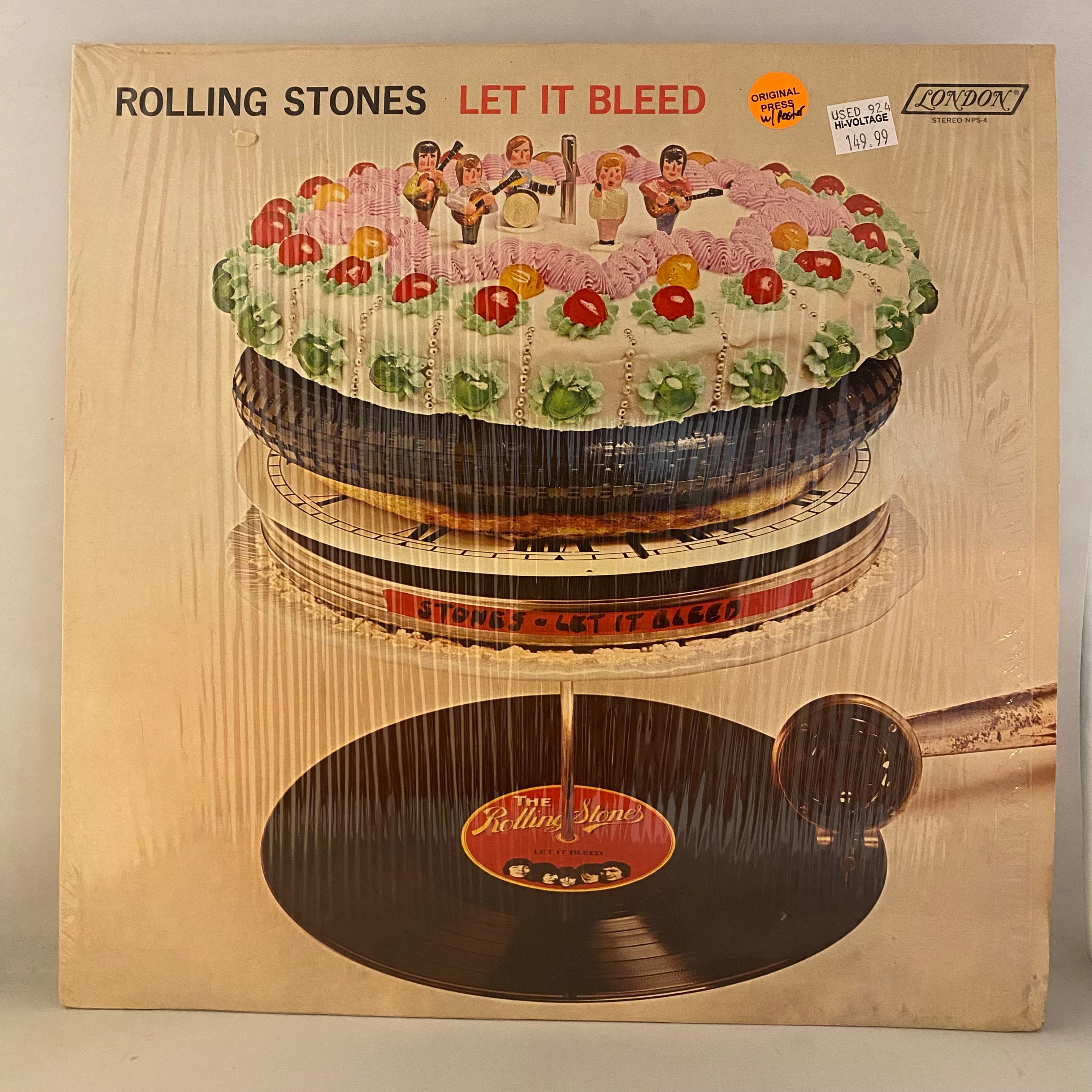 Rolling Stones – Let It Bleed LP USED VG+/VG 1969 Original