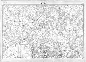 横浜市が「古地図」を復活公開中、昭和初期と30年代の日吉・綱島・高田