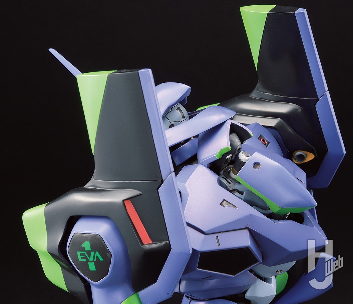 徹底改修でよりTVシリーズの初号機の印象に近づける PG