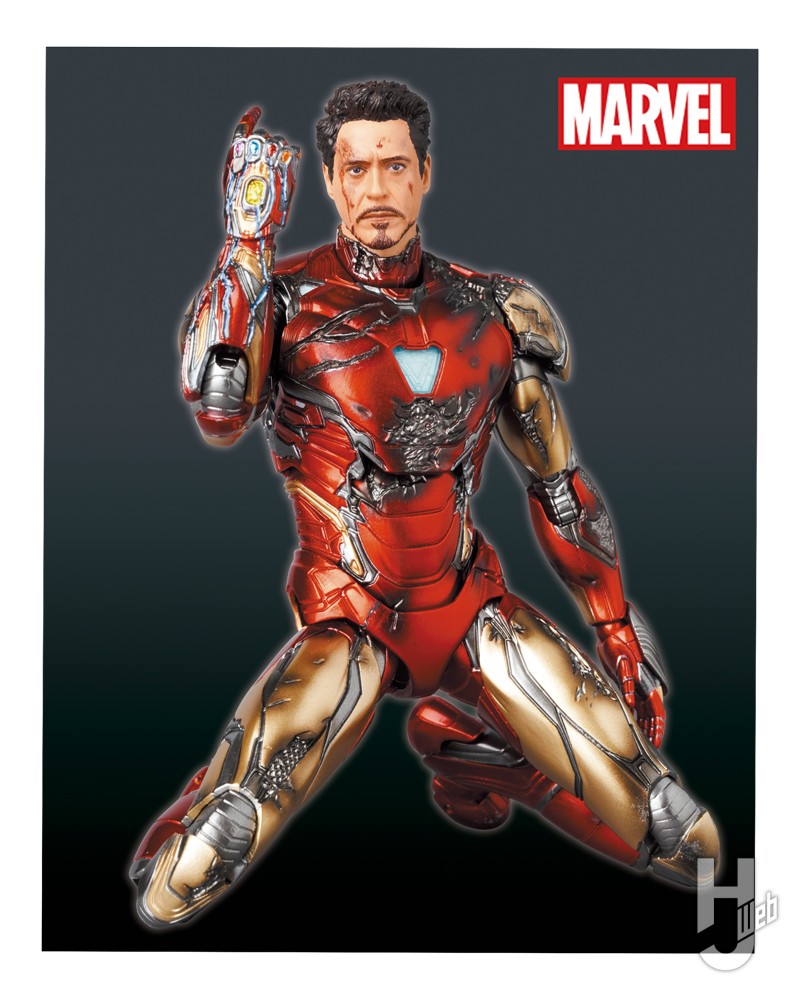 アベンジャーズEG』より「アイアンマン」バトルダメージVer.がMAFEXに