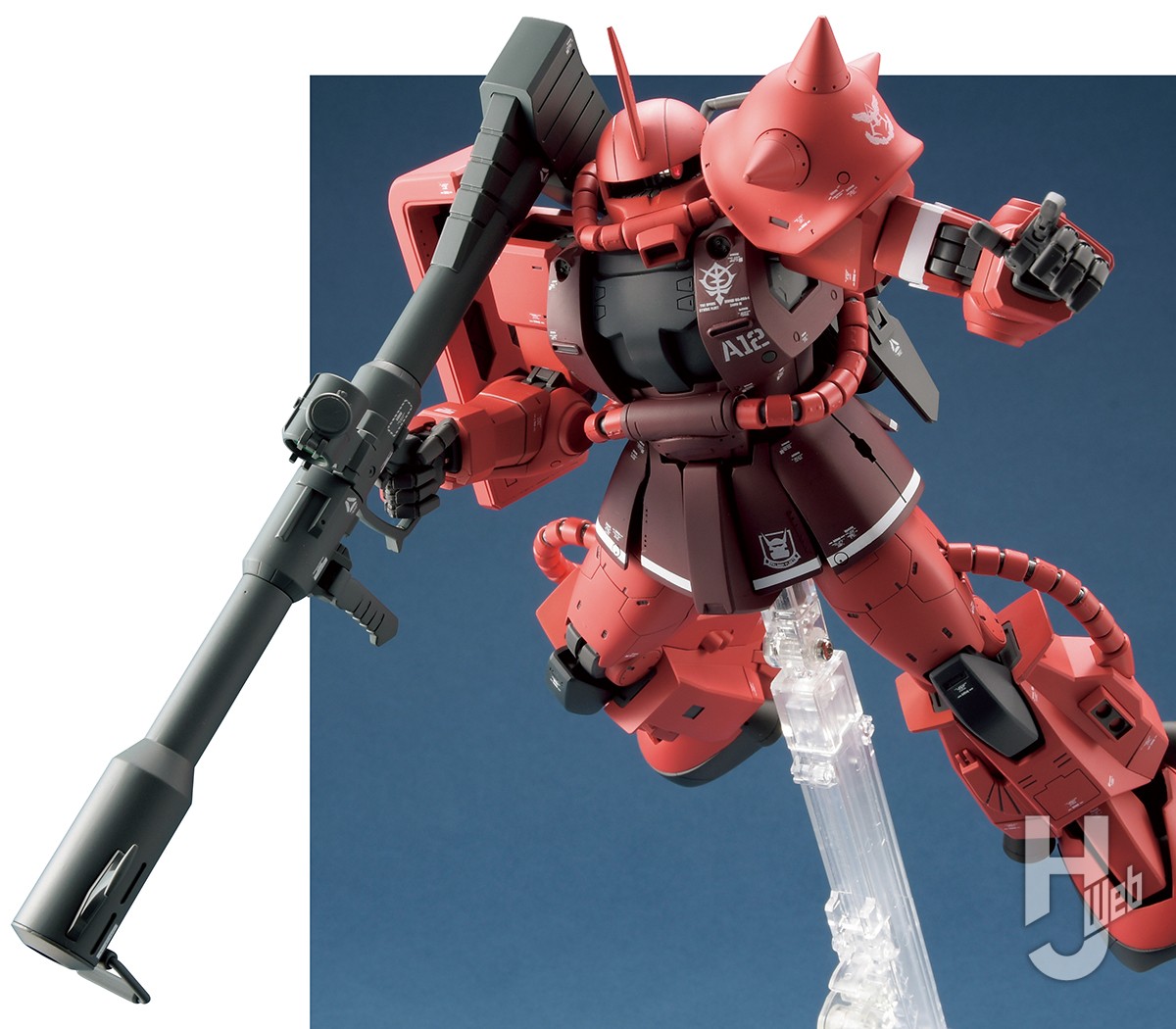 新たな「シャア専用機」！MG Ver.2.0改造で「シャア専用高機動型ザクⅡ