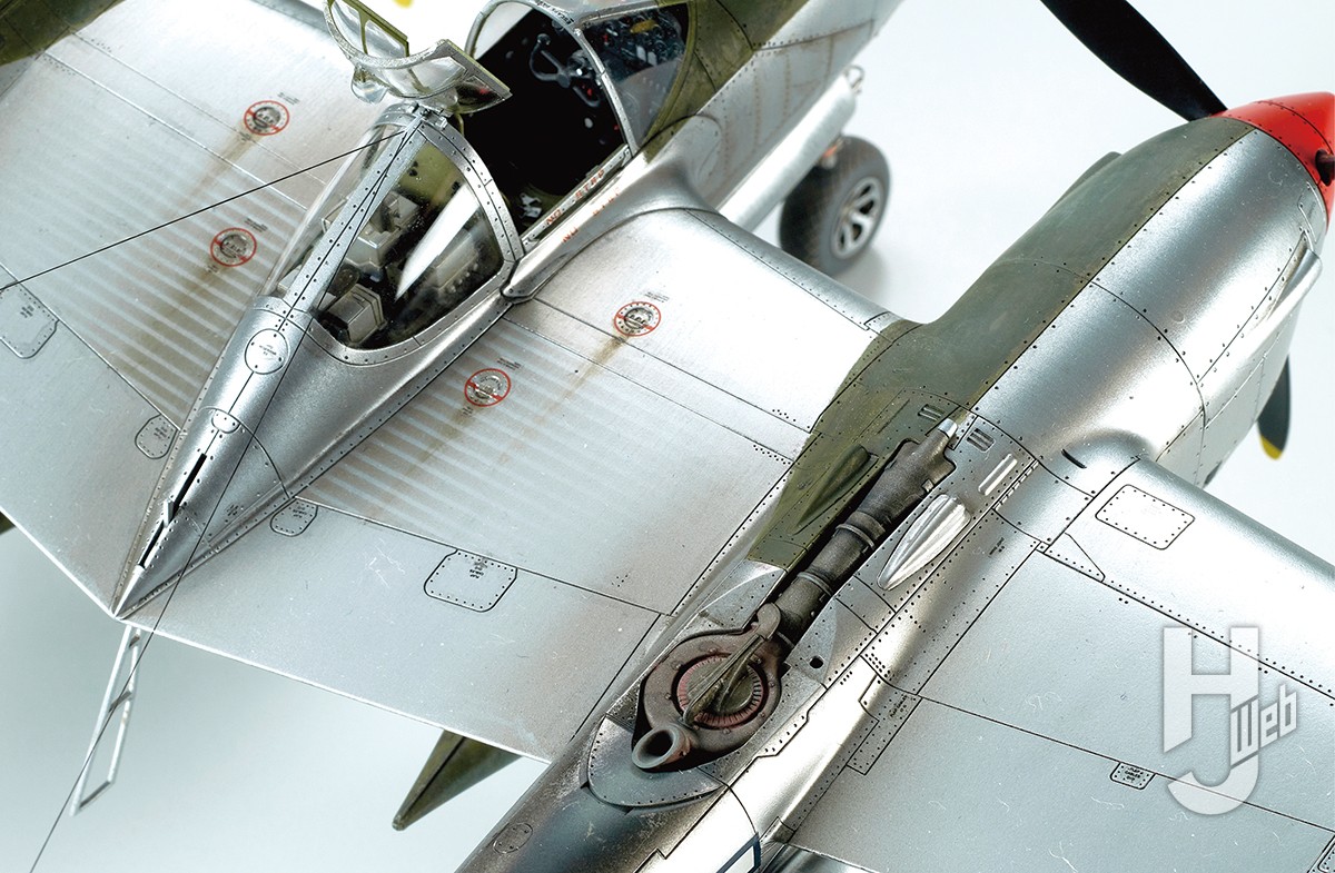 タミヤからP-38ライトニングのJ型がついに登場！【ロッキード P-38J