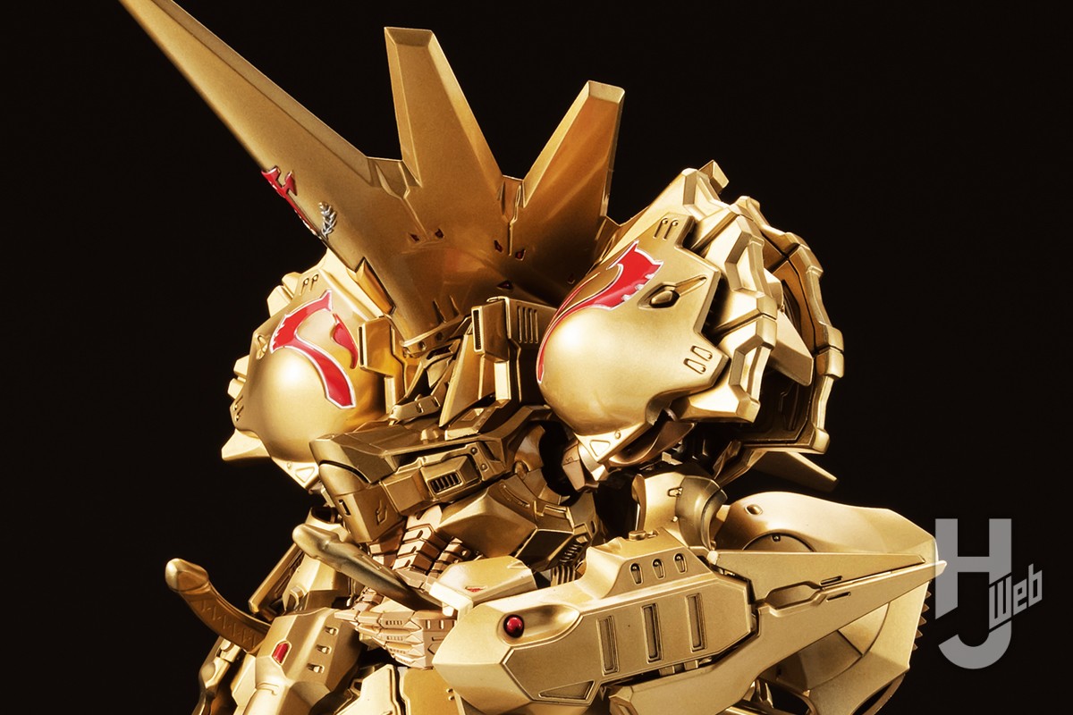 黄金の電気騎士」IMS 1/144「ザ・ナイト・オブ・ゴールド=デルタ