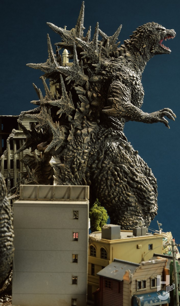 ゴジラ-1.0 ディオラマ】一番くじの「ゴジラ（2023）」で劇中のシーン