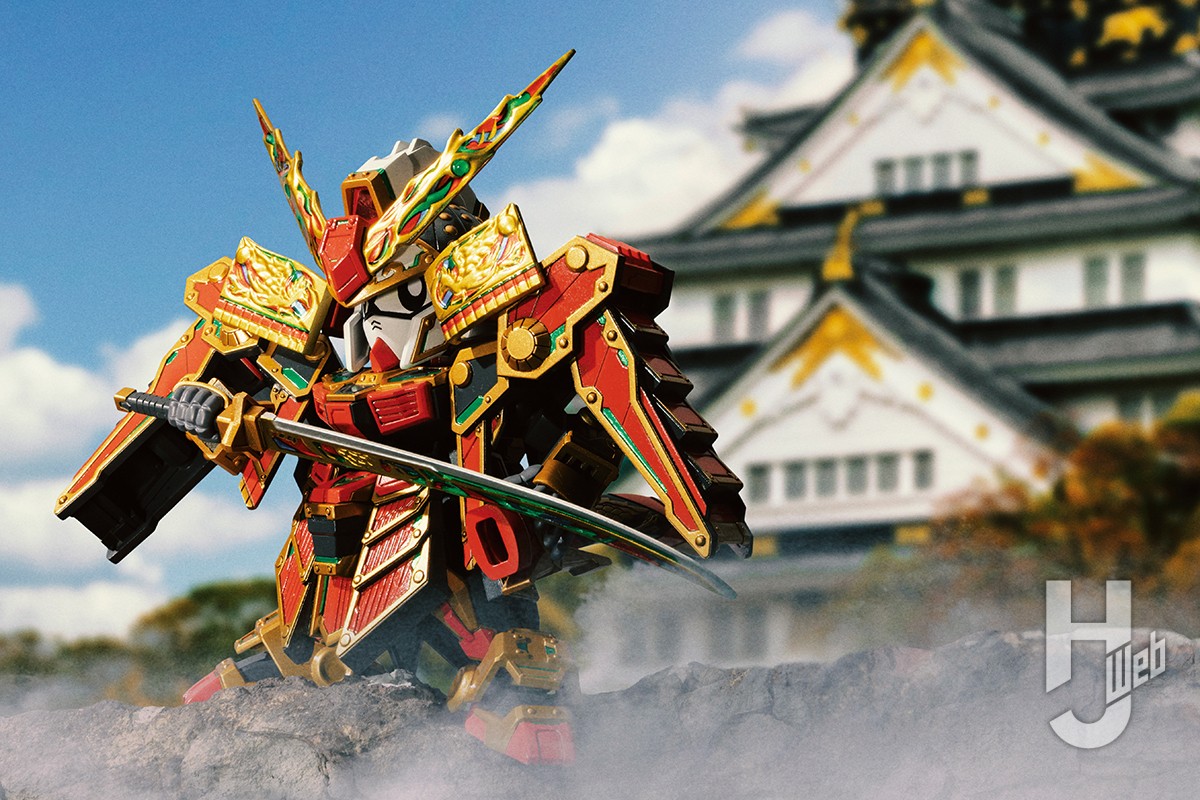 令和の新デザインになった「78代目武者頑駄無」を精密塗装で豪華絢爛に